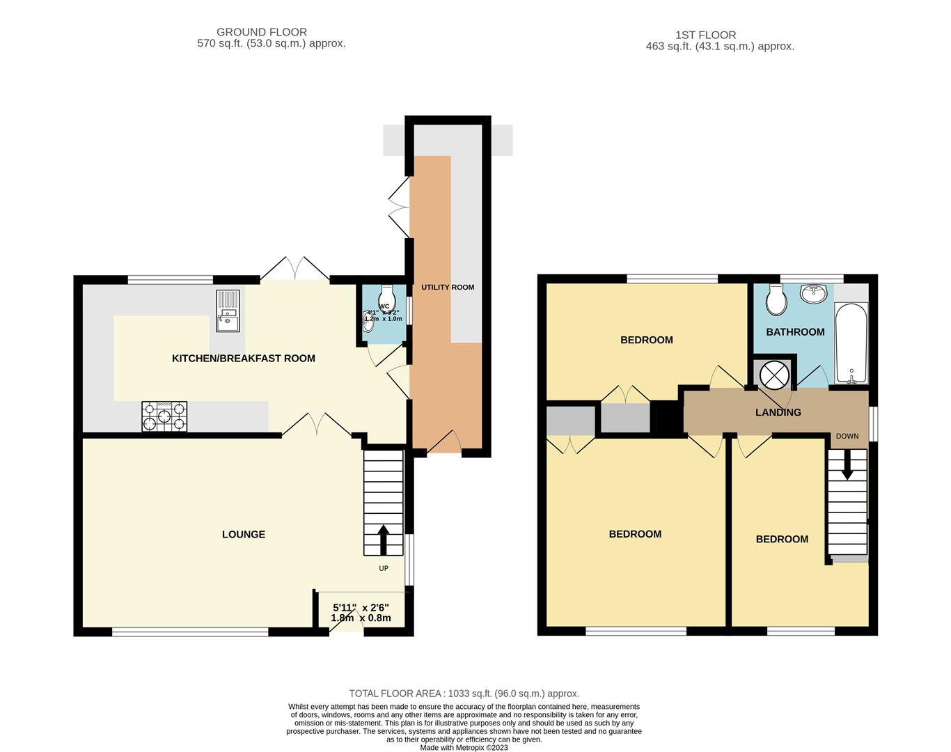 27, Whippendell Way, Orpington floorplan
