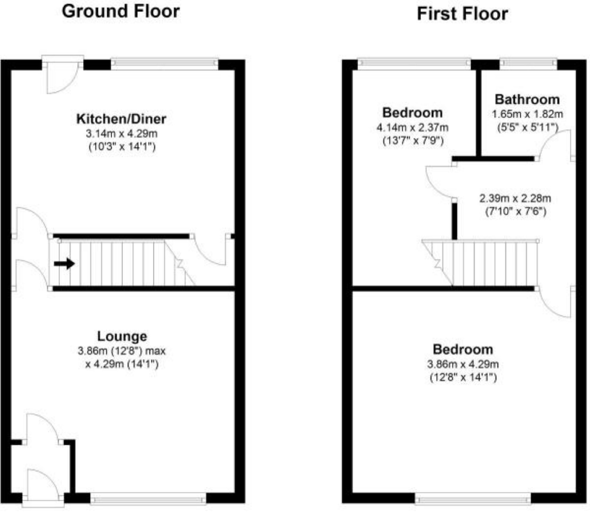 2 Bedrooms Terraced house to rent in Thornhill Avenue, Lindley, Huddersfield HD3