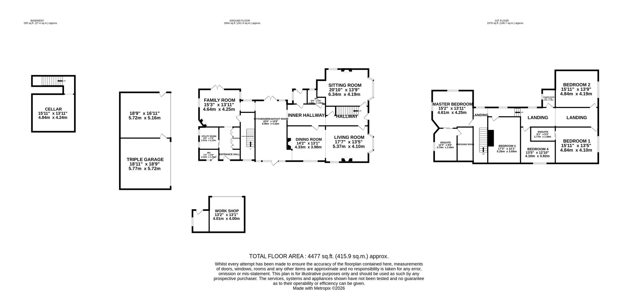 5 Church Bank, Newcastle floorplan