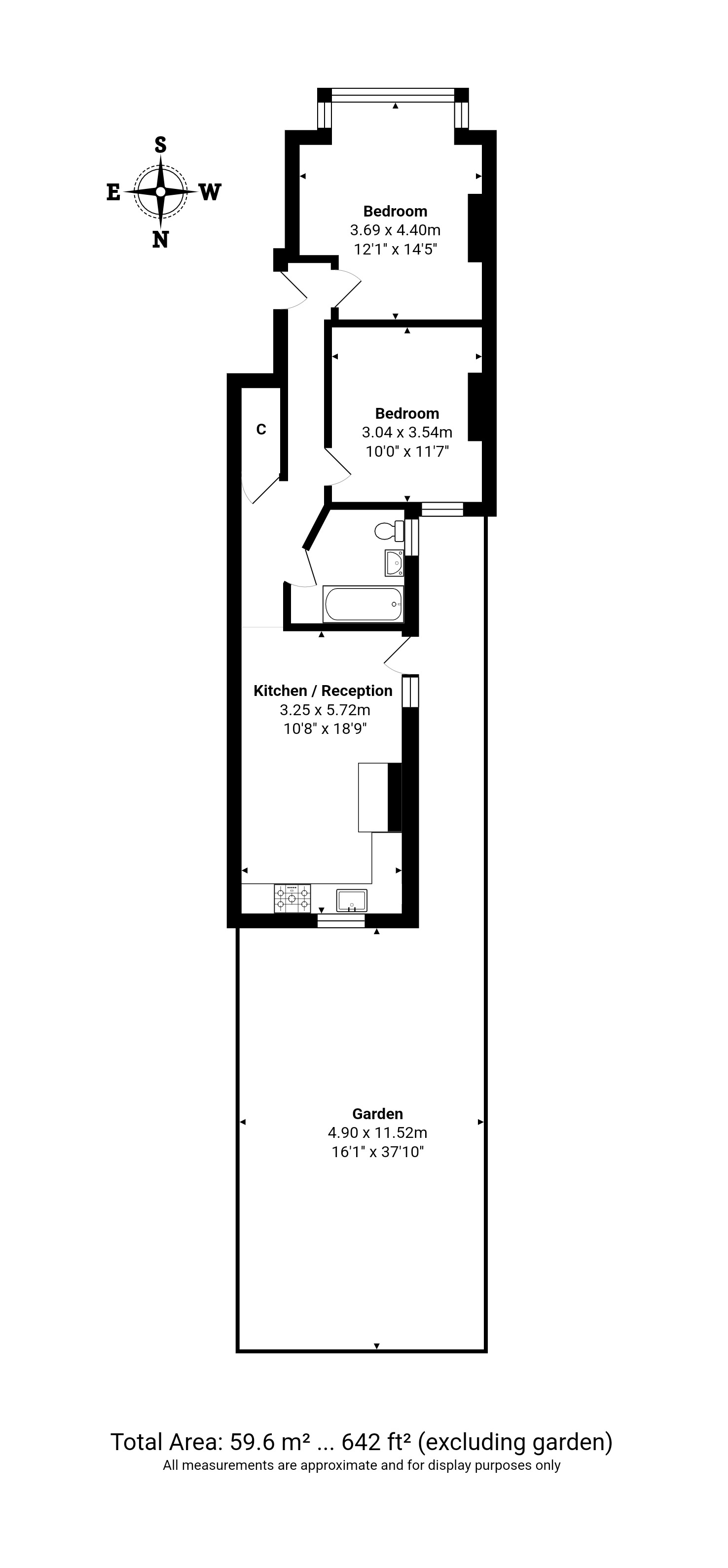 Clifford Gardens, London floorplan