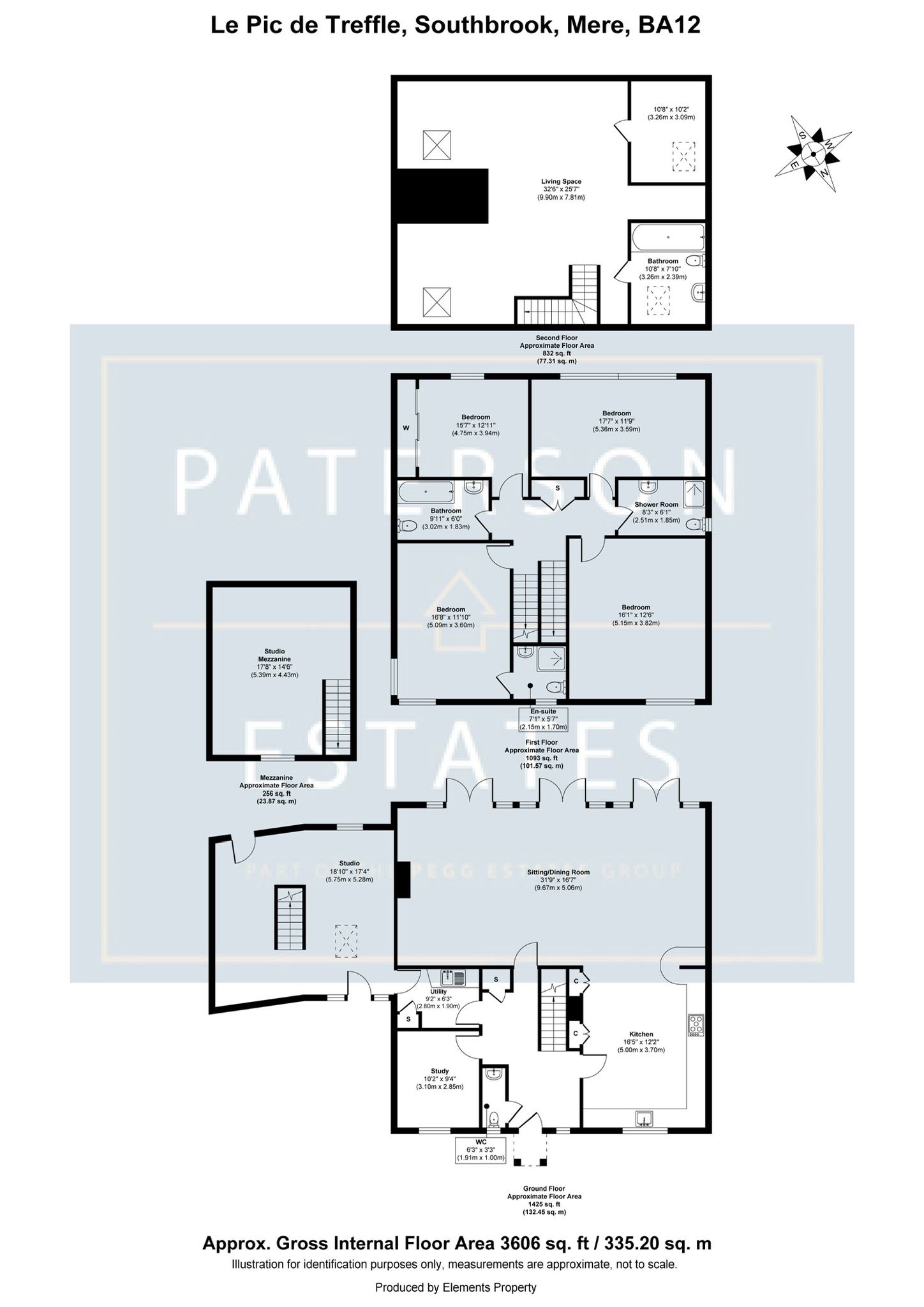 Le Pic Du Trefle, Southbrook, Warminster floorplan