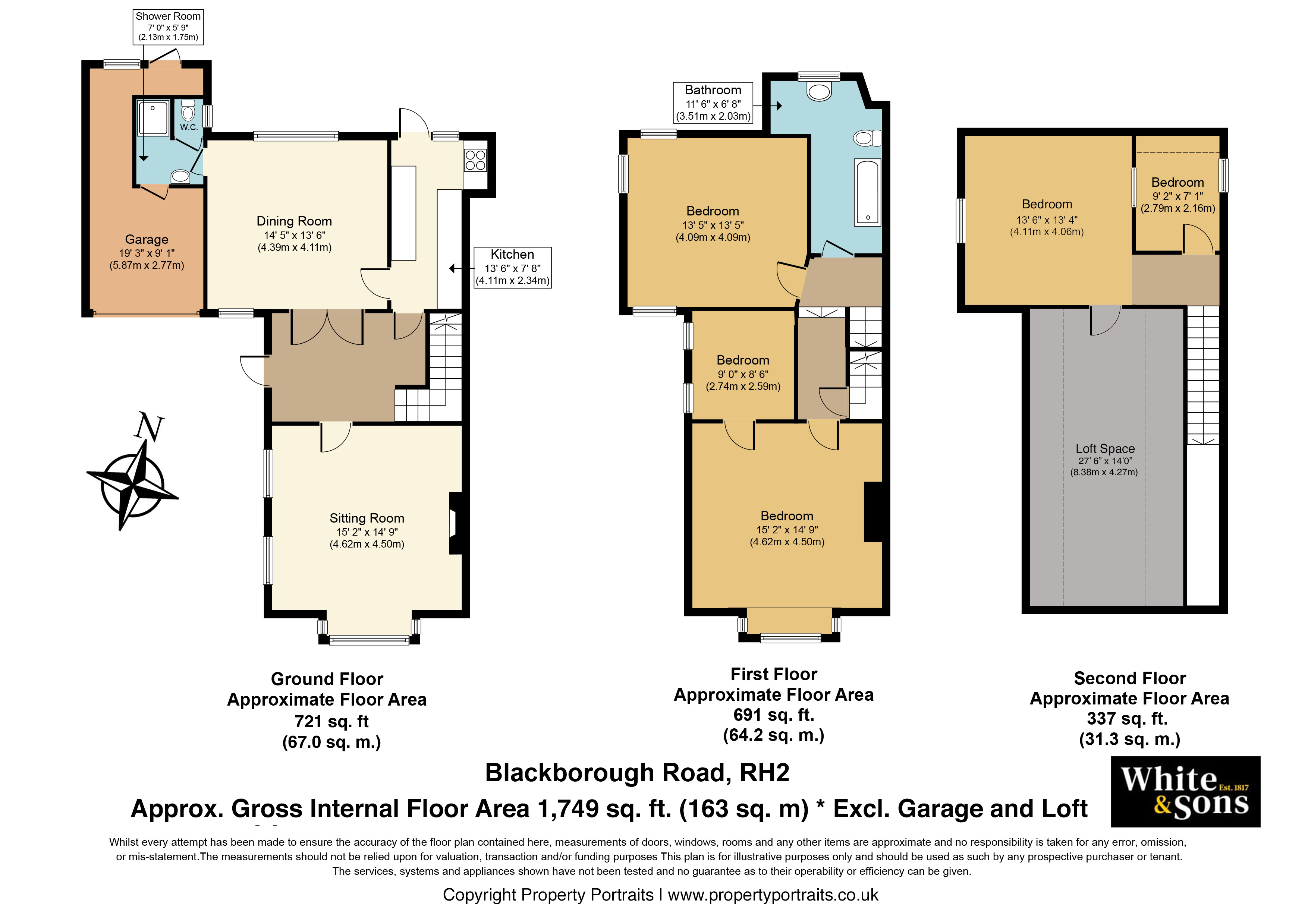 Blackborough Road, Reigate, Surrey RH2, 5 bedroom semidetached house for sale 64290292