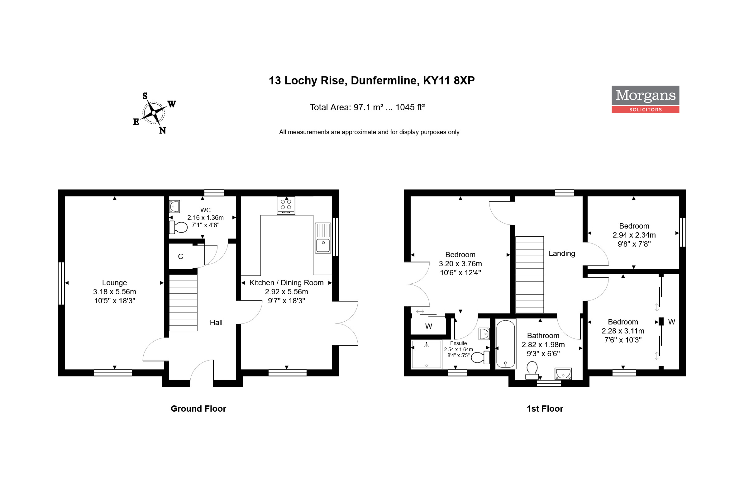 13, Lochy Rise, Dunfermline floorplan