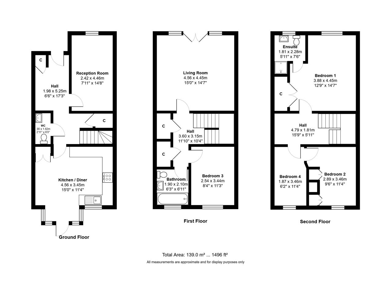 47, Rosebates Drive, London floorplan