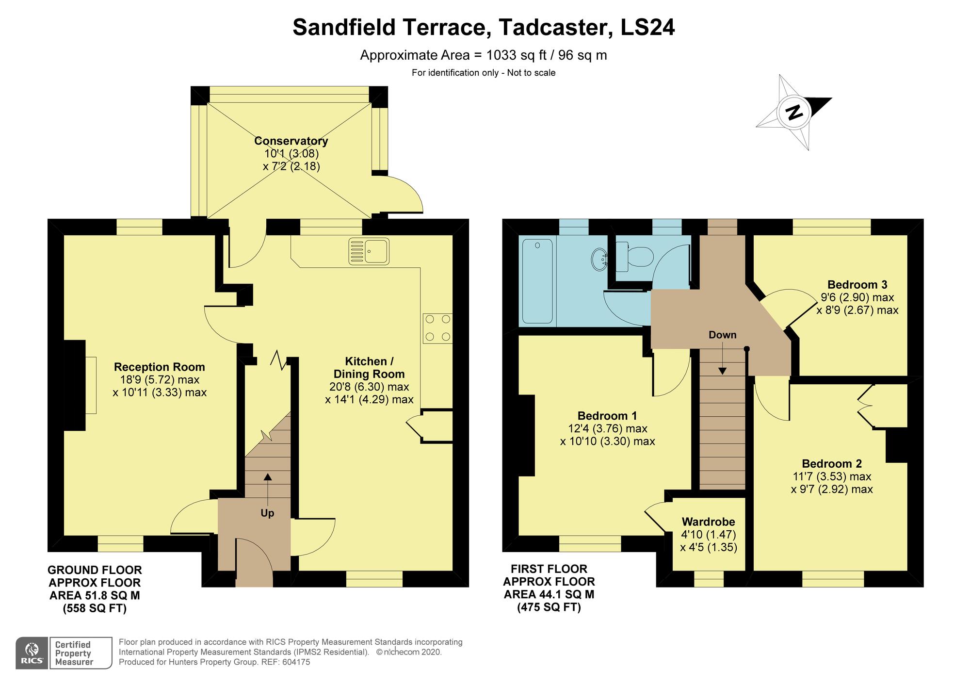 Free property report 27 Sandfield Terrace, Tadcaster, LS24 8AW Chimnie