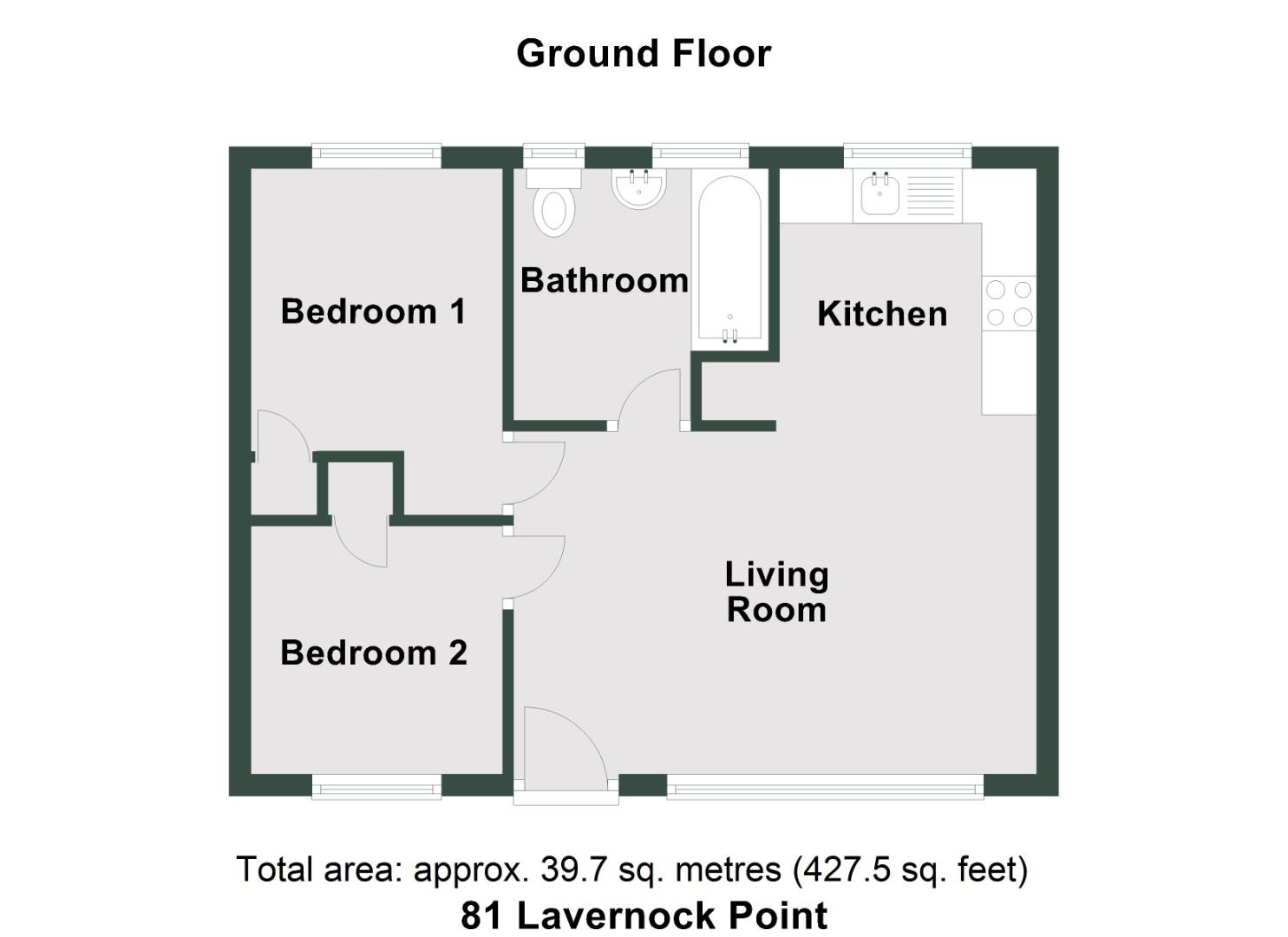 Fort Road, Lavernock, Penarth floorplan