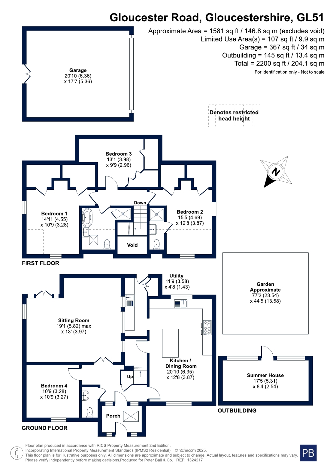 Bismillah House, 153A, Gloucester Road, Gloucestershire floorplan