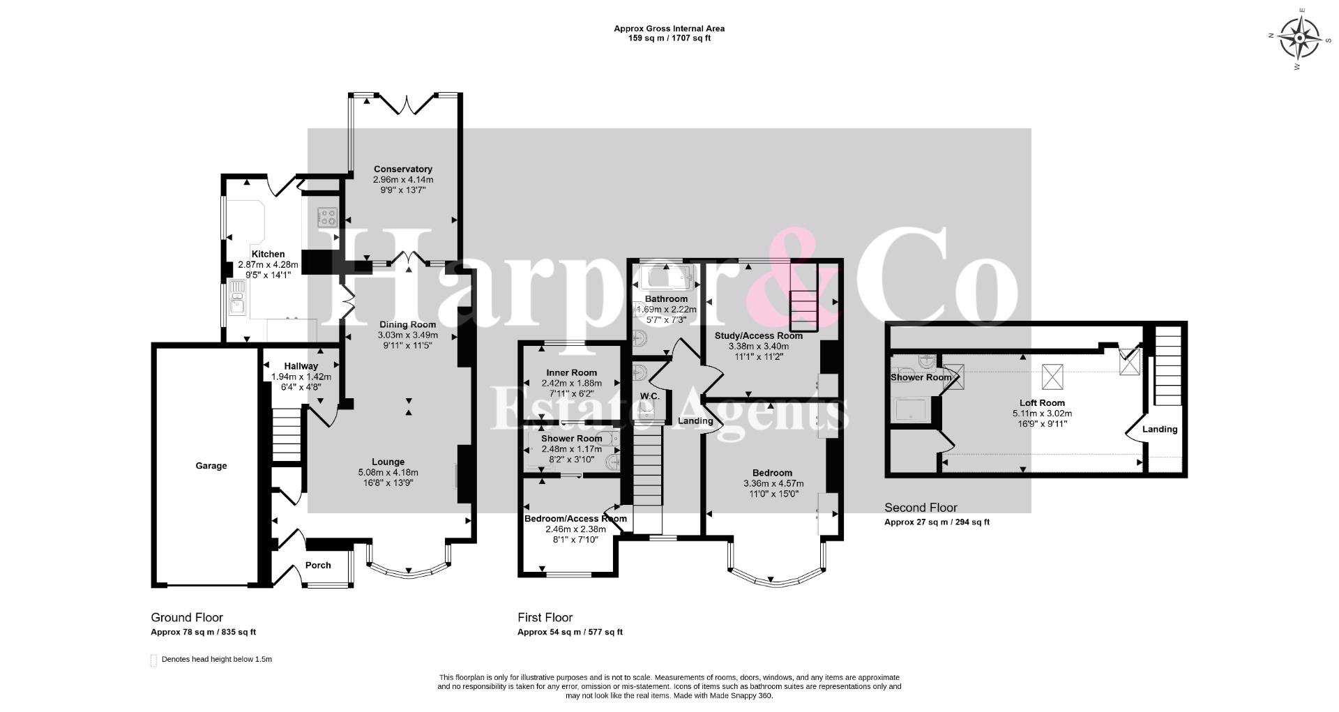 29, Preston Road, Stockton-On-Tees floorplan
