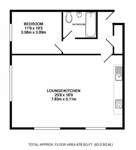 1 Bedrooms Flat to rent in St. Georges Mill, 7 Wimbledon Street, Leicester, Leicestershire LE1