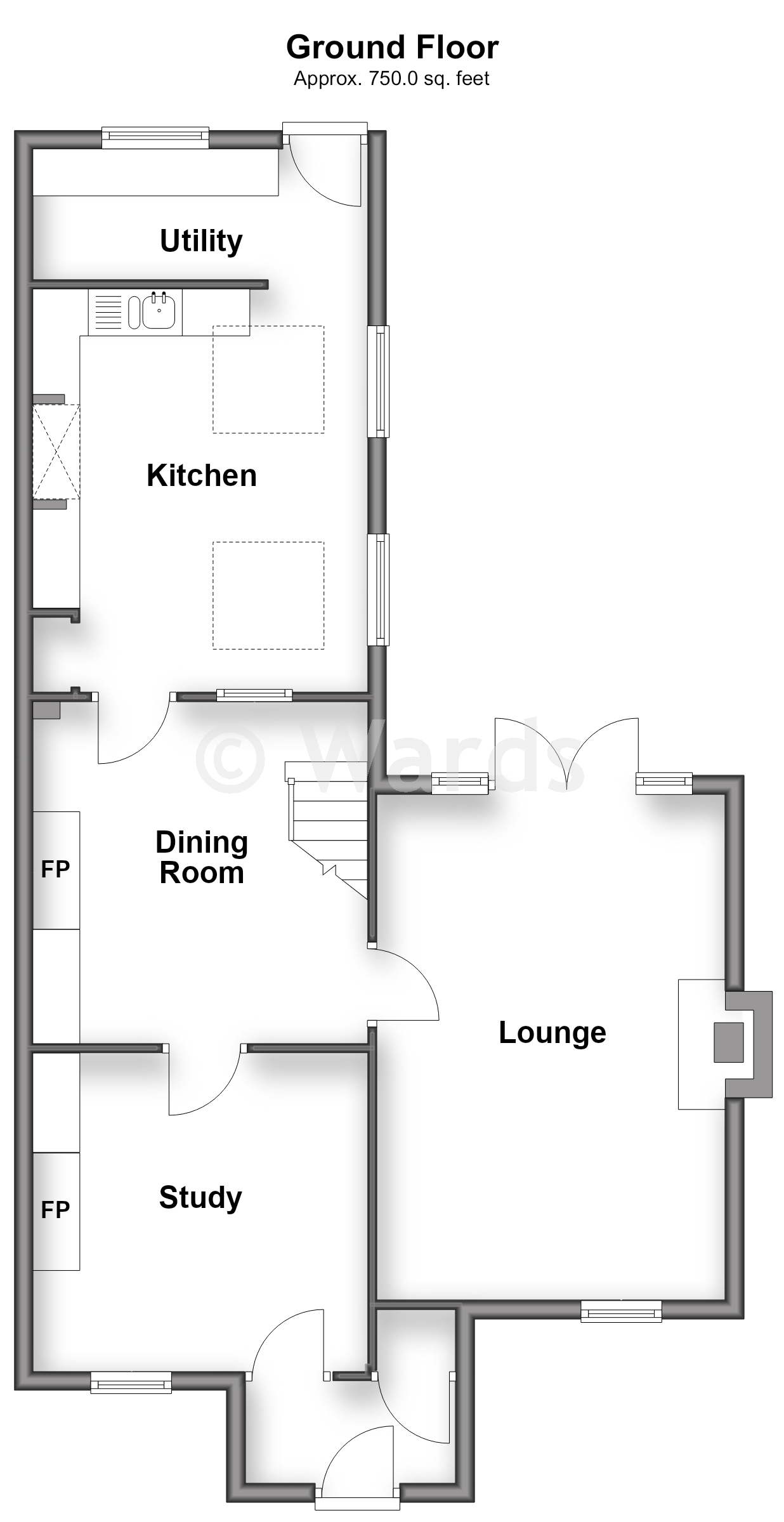 Lees Cottages, Lees Road, Maidstone floorplan
