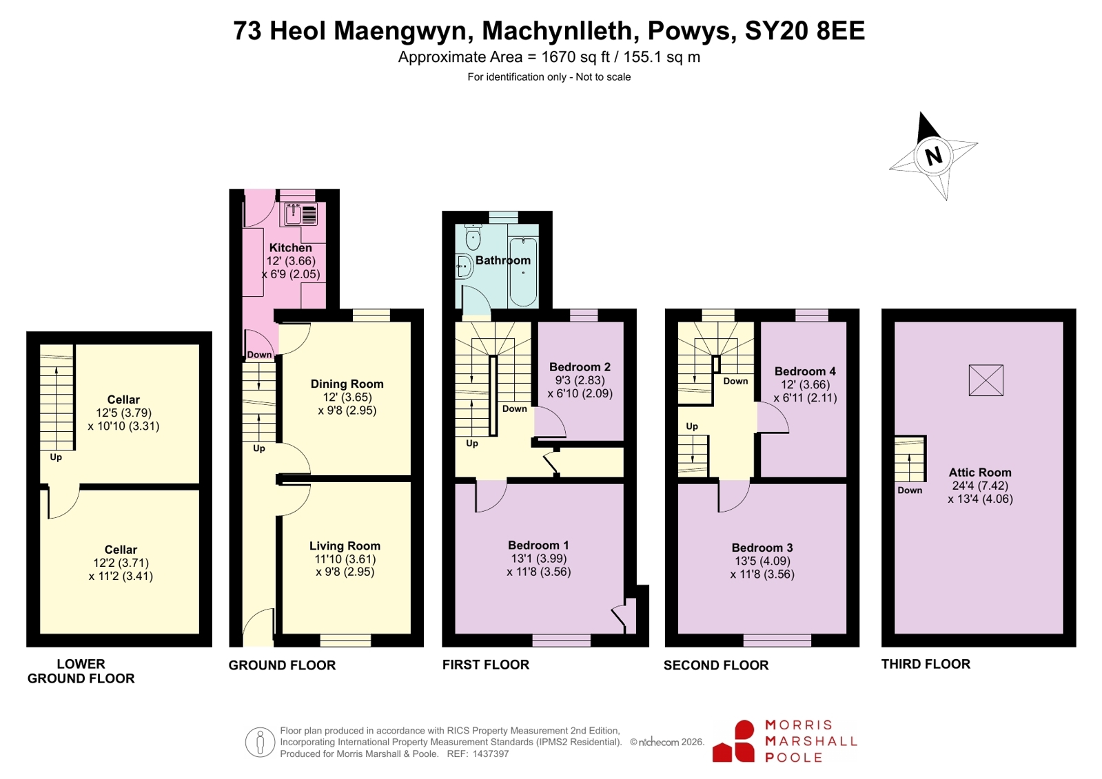 73, Heol Maengwyn, Powys floorplan