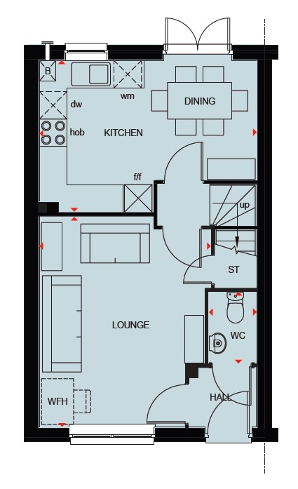 H645986, Welshpool Road, Bicton Heath, Shrewsbury floorplan