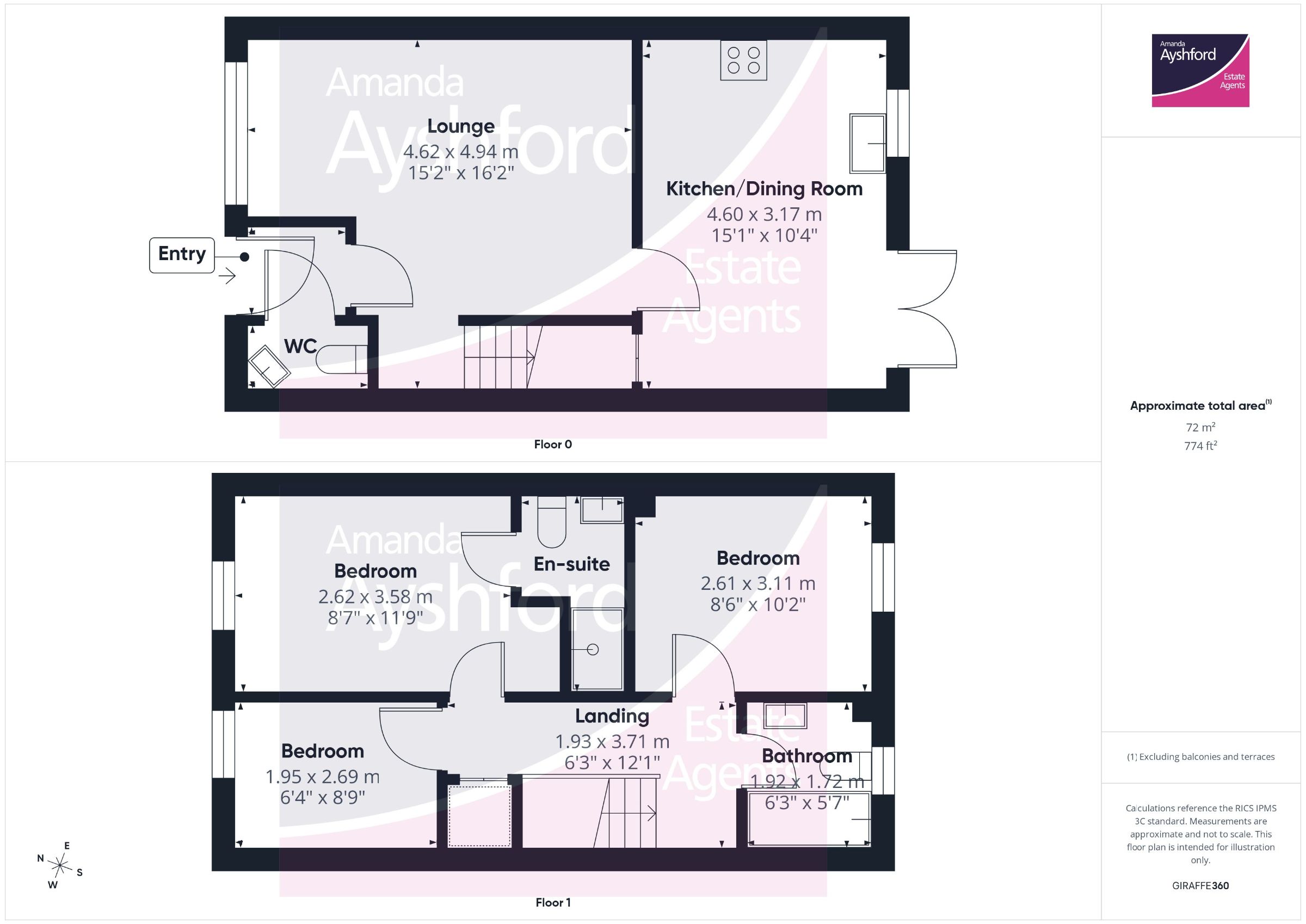 5 Juniper Close, Paignton floorplan
