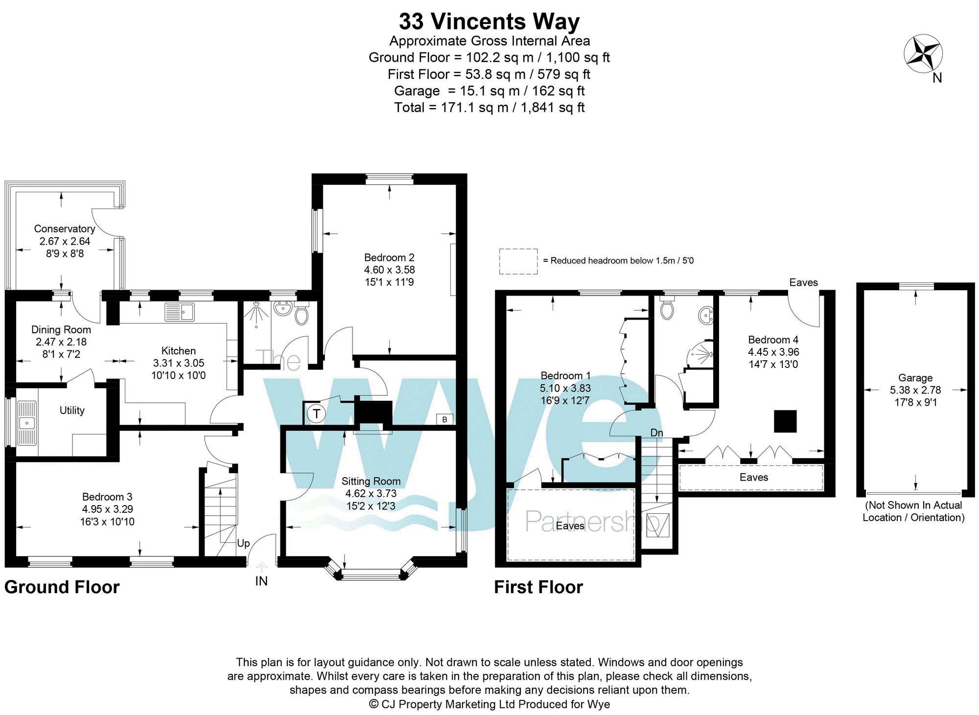 33 Vincents Way, High Wycombe floorplan