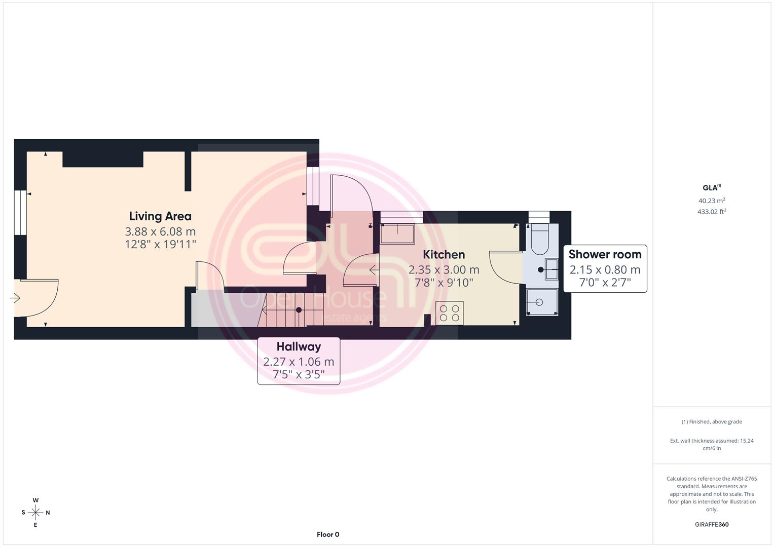 233, Ashby Road, Swadlincote floorplan