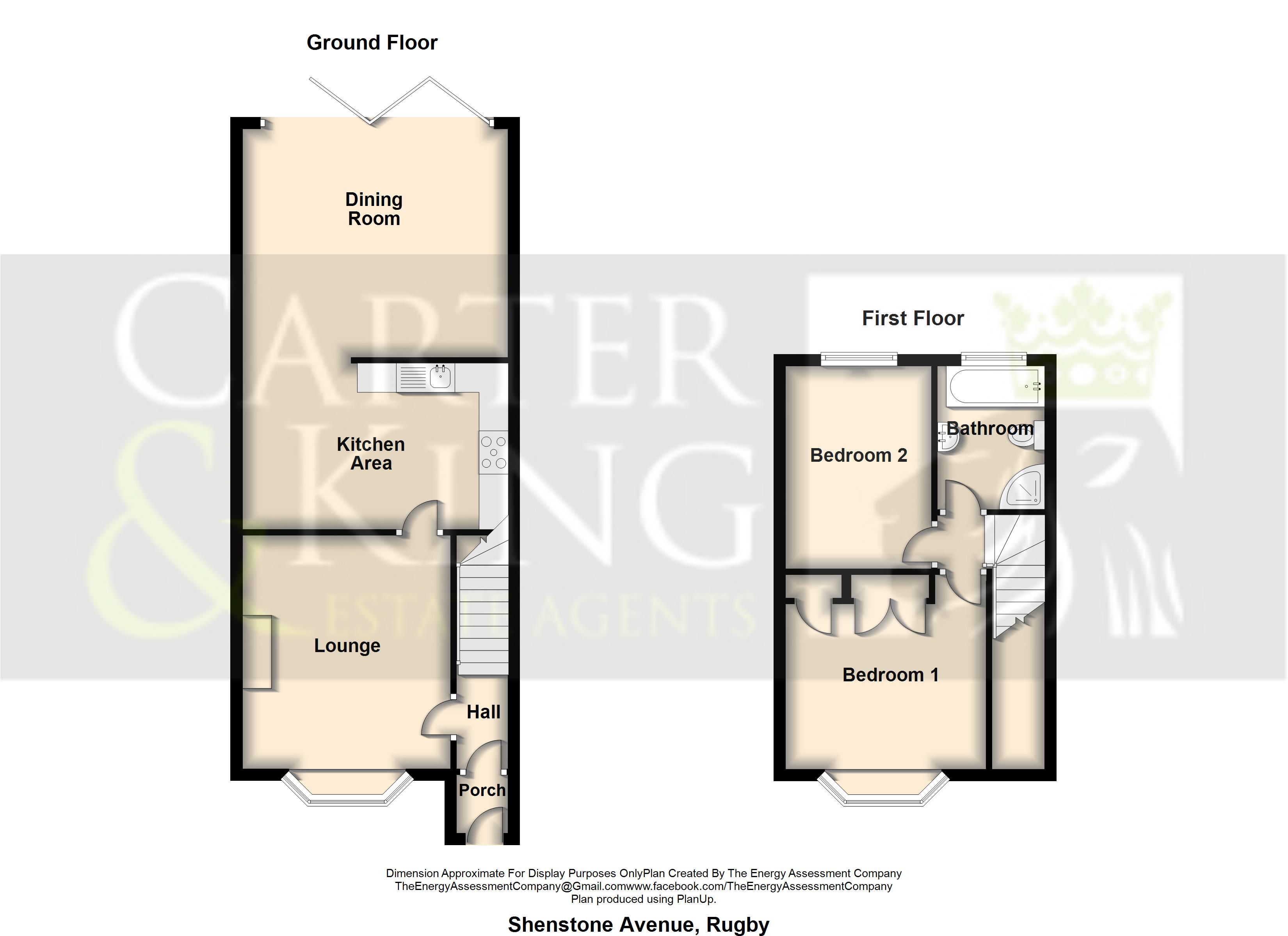 43, Shenstone Avenue, Rugby floorplan