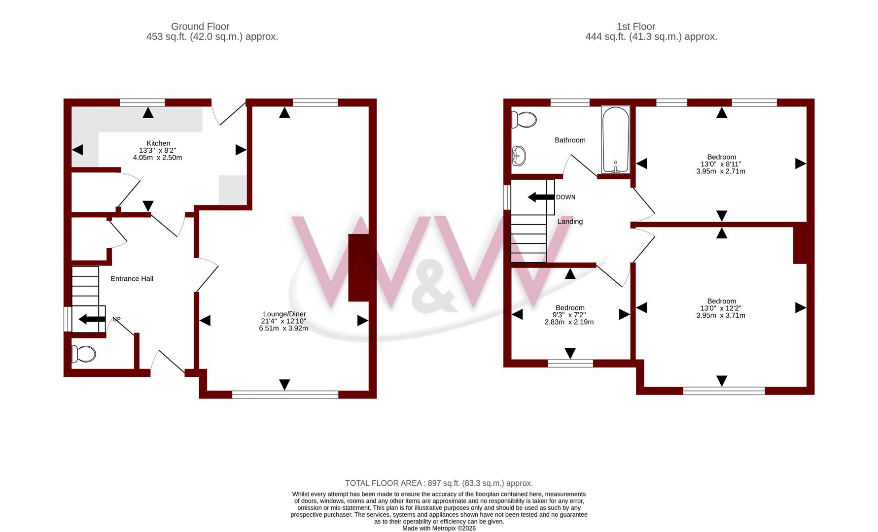 Winnards Park, Southampton floorplan