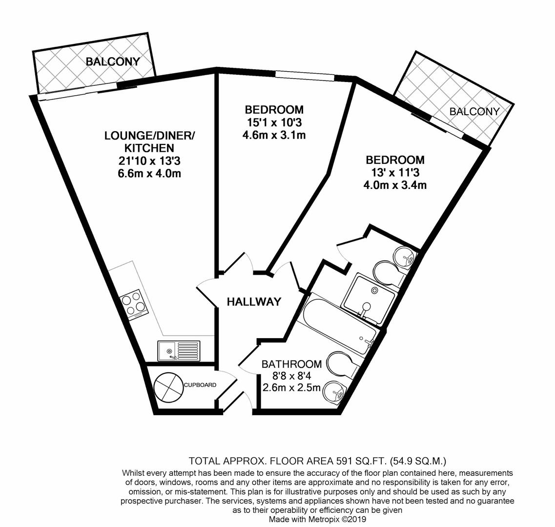 9 The Drum, 7 Stillwater Drive, Manchester floorplan