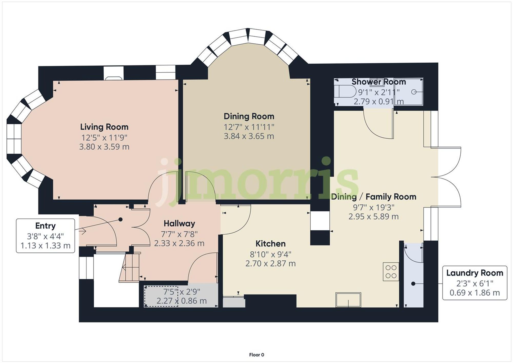 Afallon, Cardigan floorplan