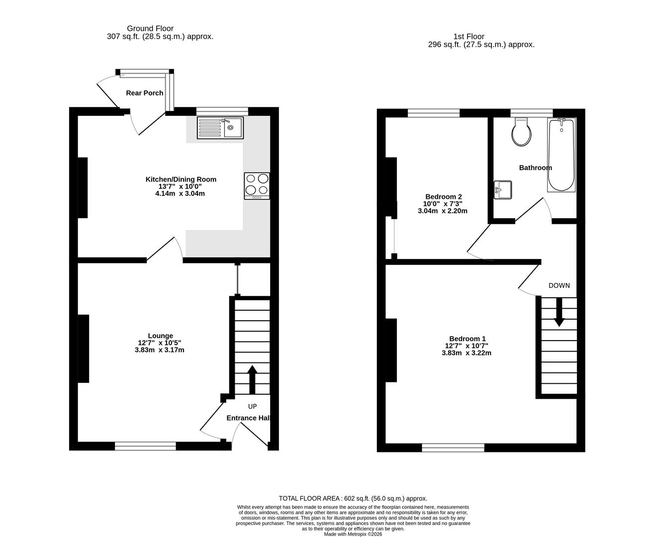 46, Frances Street, York floorplan