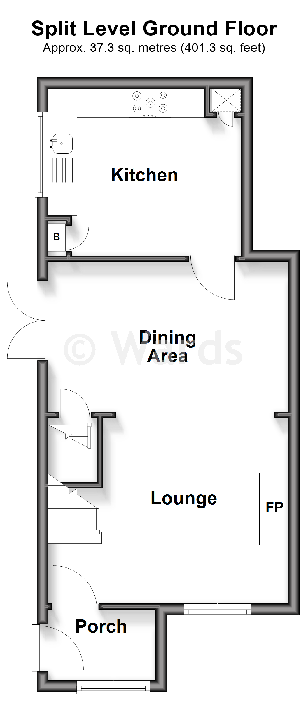 1, Bay Hill, Dover floorplan