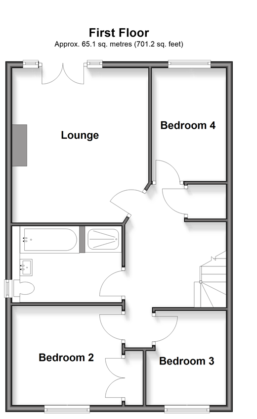 Archer Close, Coopersale floorplan