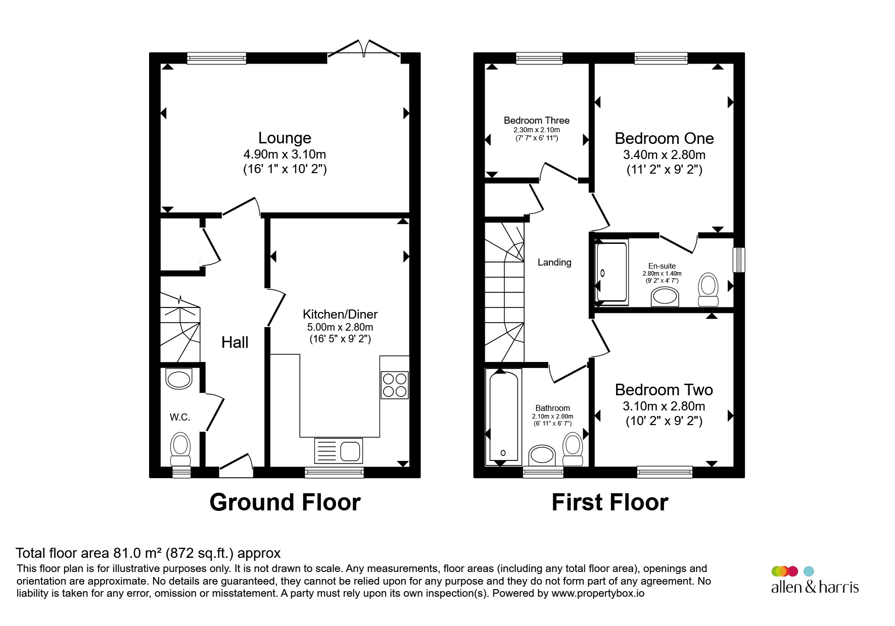46, Oakley Way, Frome floorplan