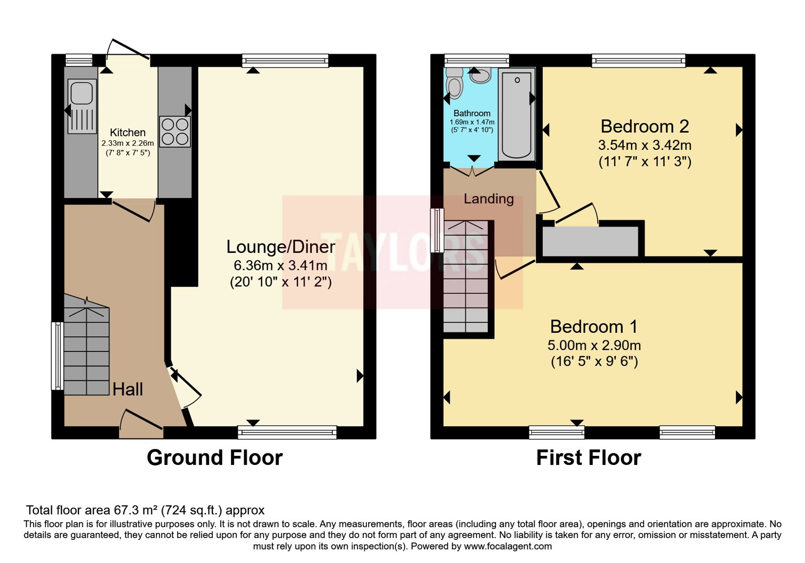 35, Fallowfield, Hertfordshire floorplan