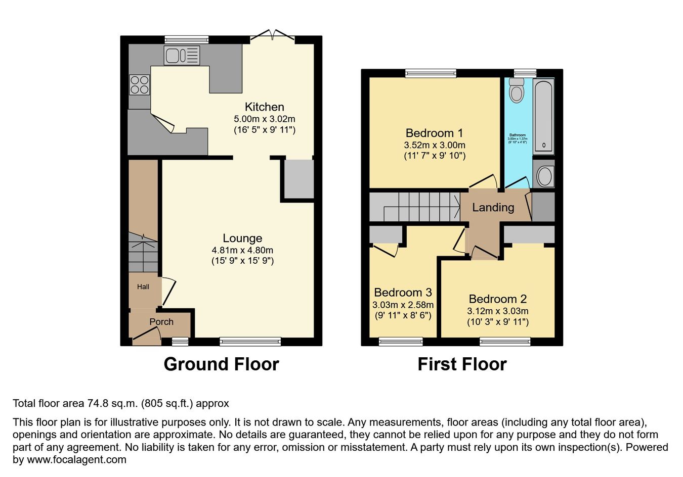 27, Cedar Drive, Hockley floorplan