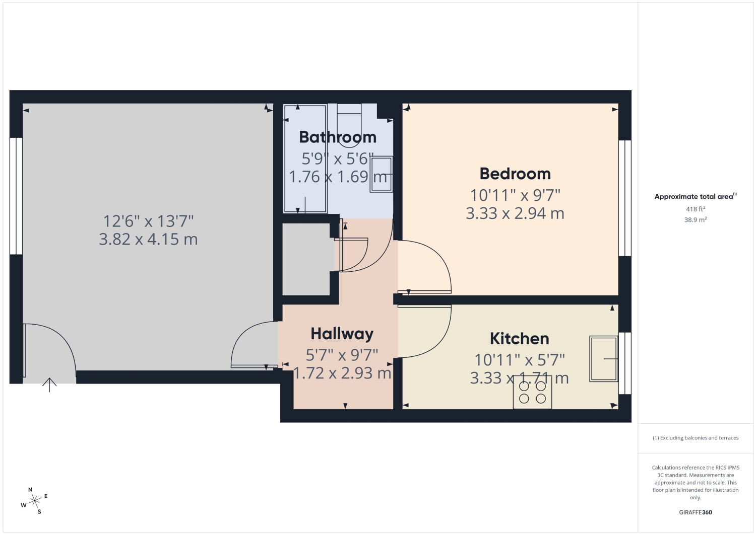 5, Two Ways Court Petersfield Road, Bordon floorplan
