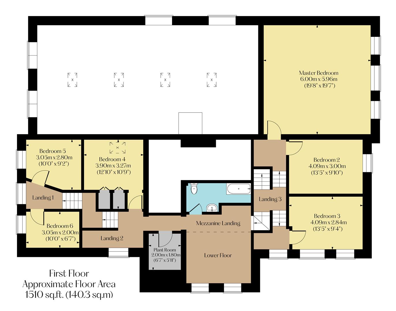 Stainsby Manor House School, Hawking Lane, Chesterfield floorplan