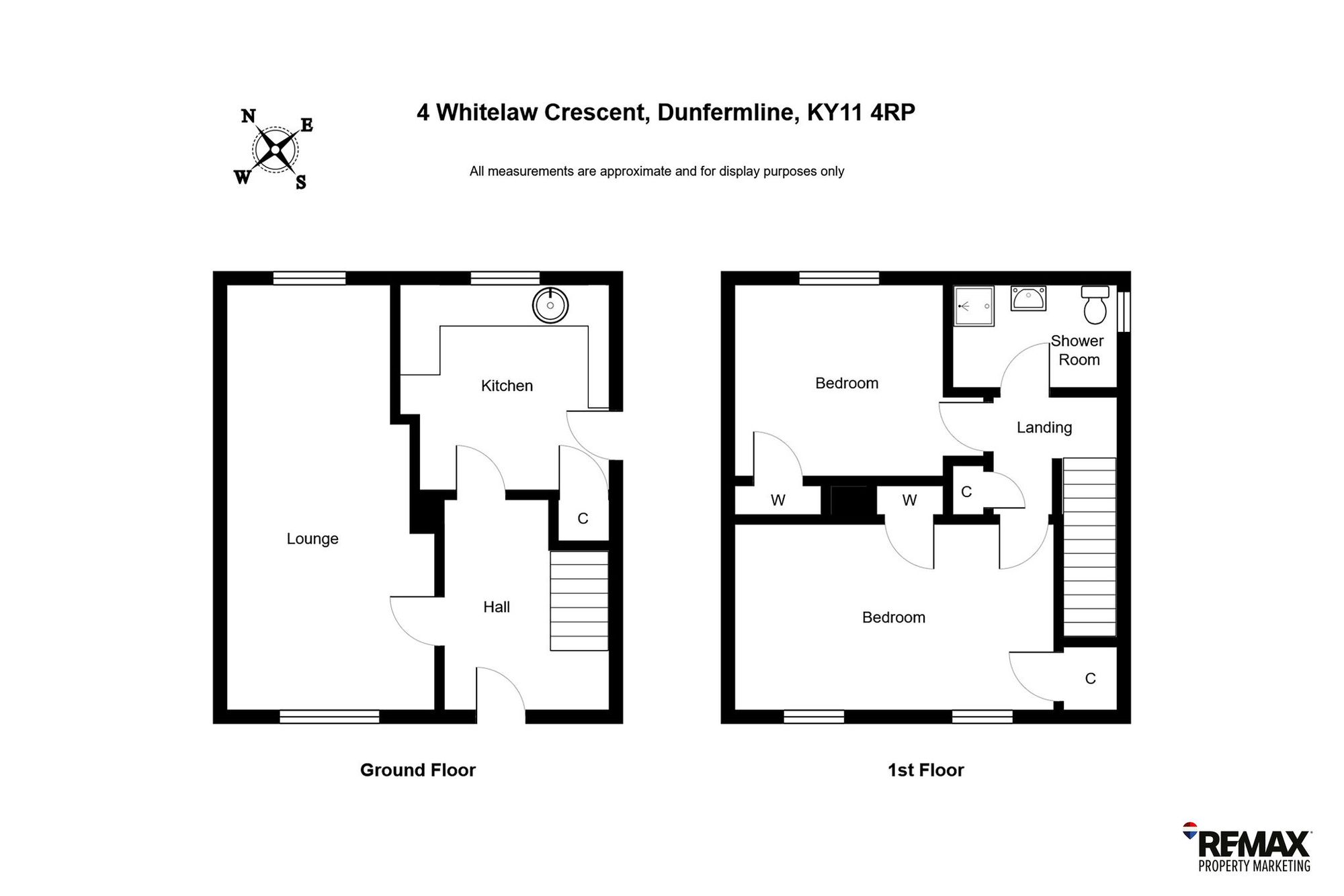 4 Whitelaw Crescent, Dunfermline floorplan