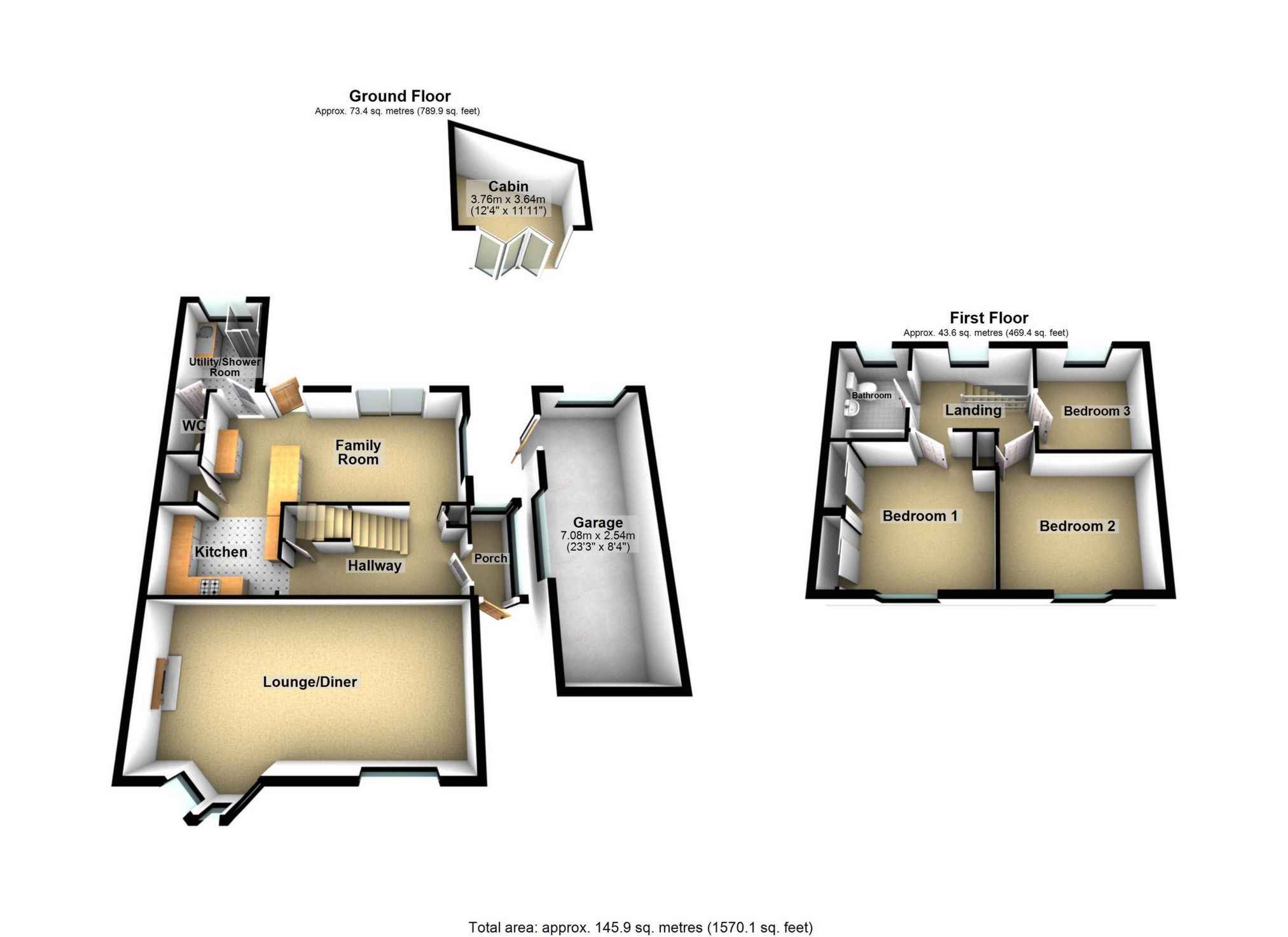 26, Southdene, Kent floorplan