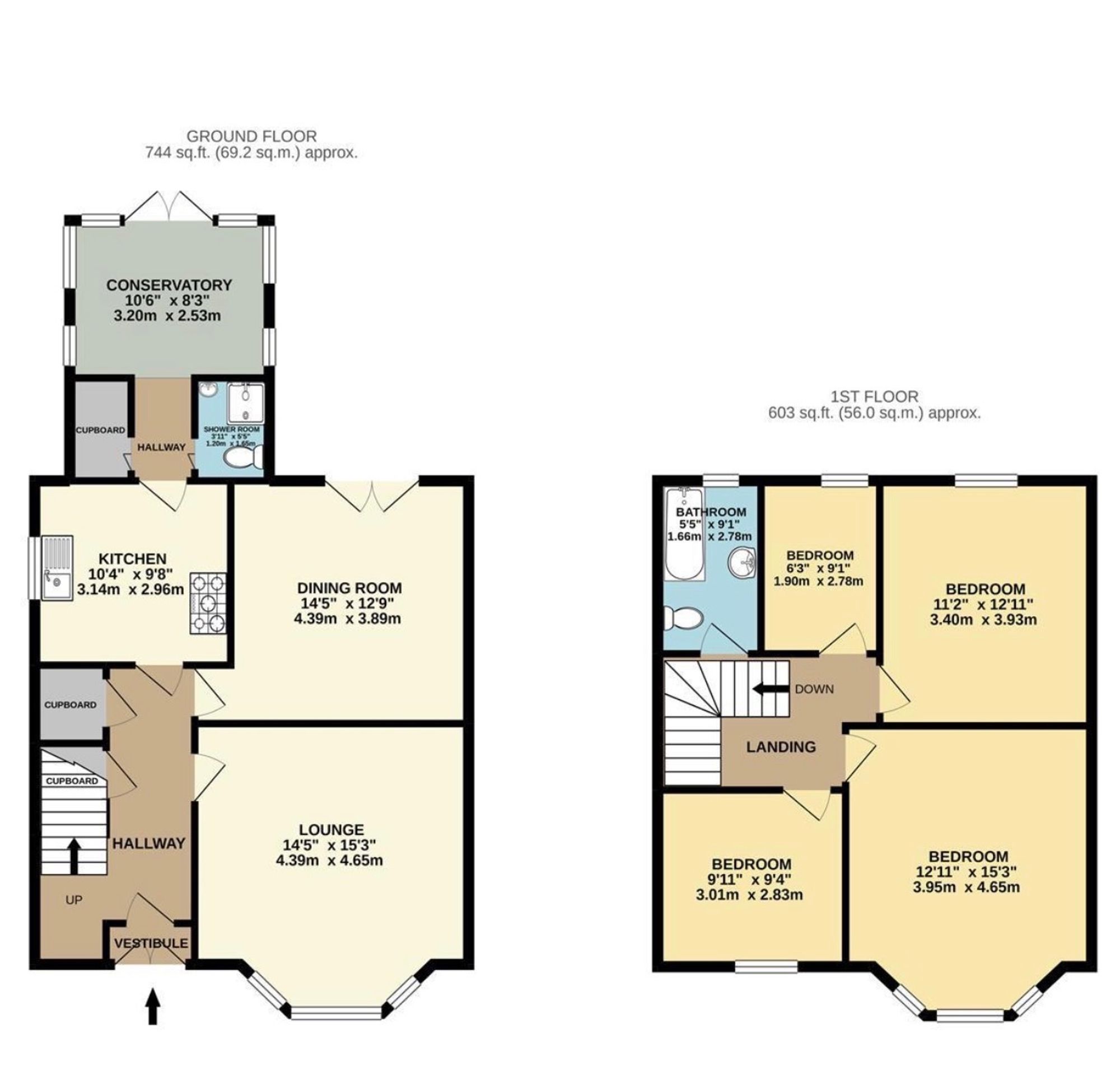 9 Holm Street, Carluke floorplan