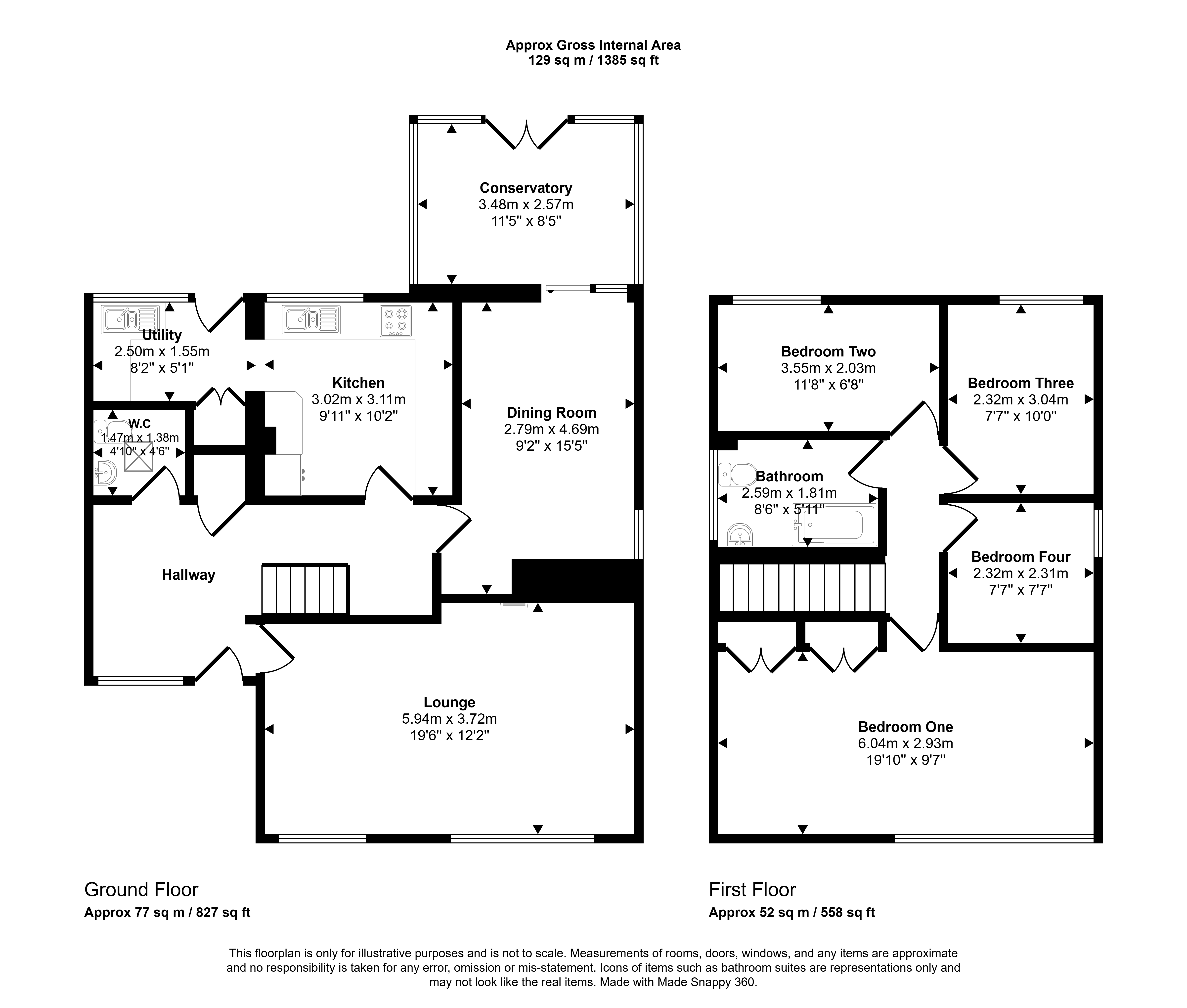 7, Ashton Way, Sunderland floorplan