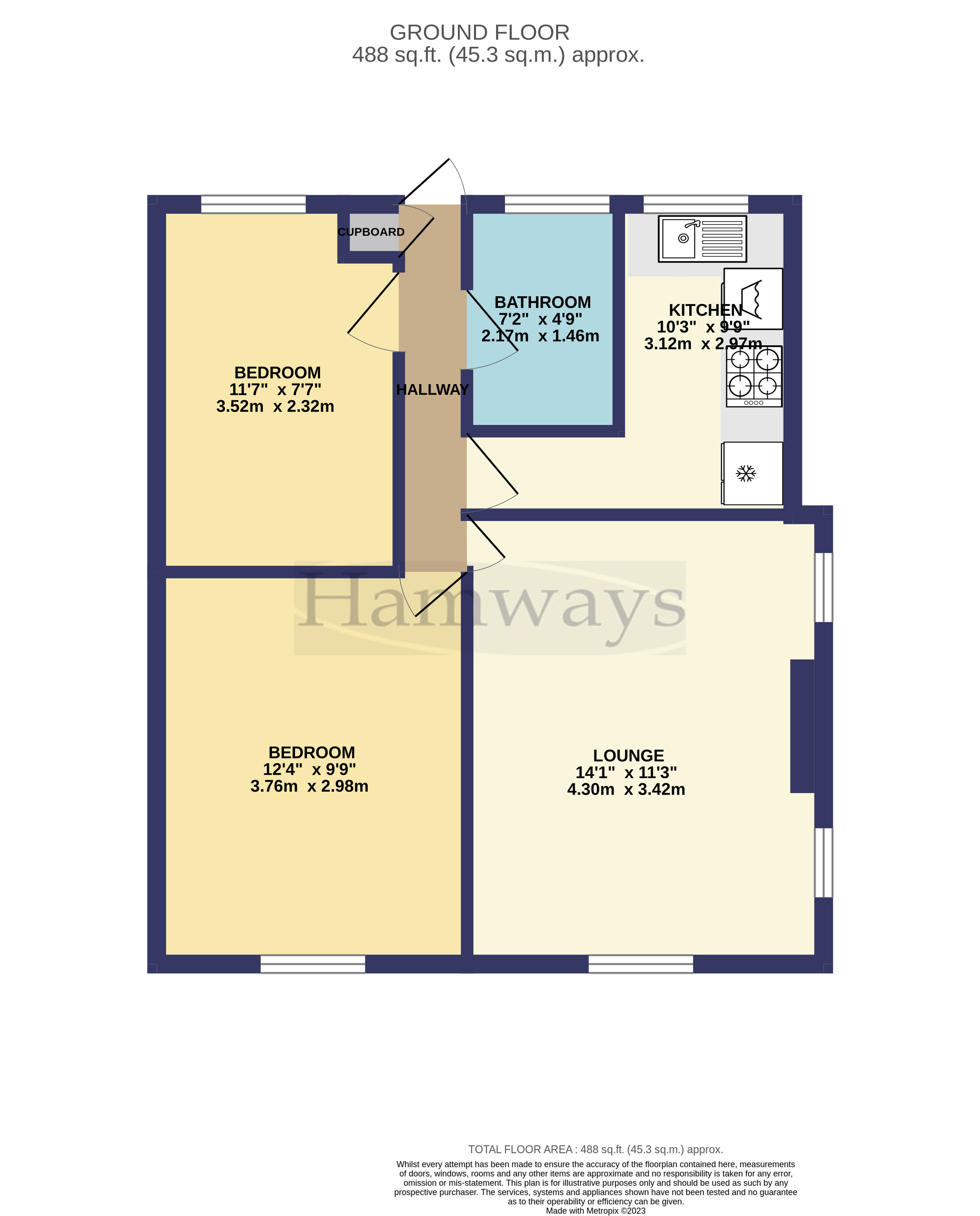 51 Coldharbour Lane, London floorplan