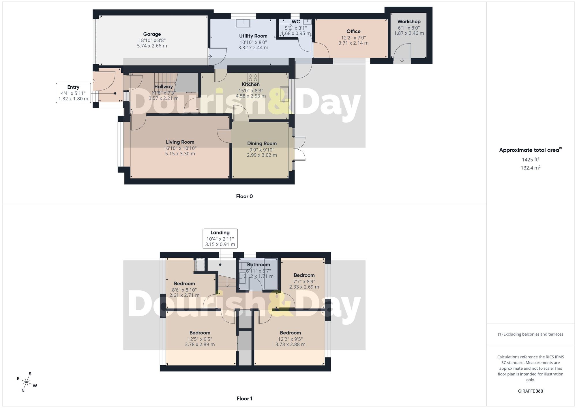 5 Abbey Drive, Stafford floorplan
