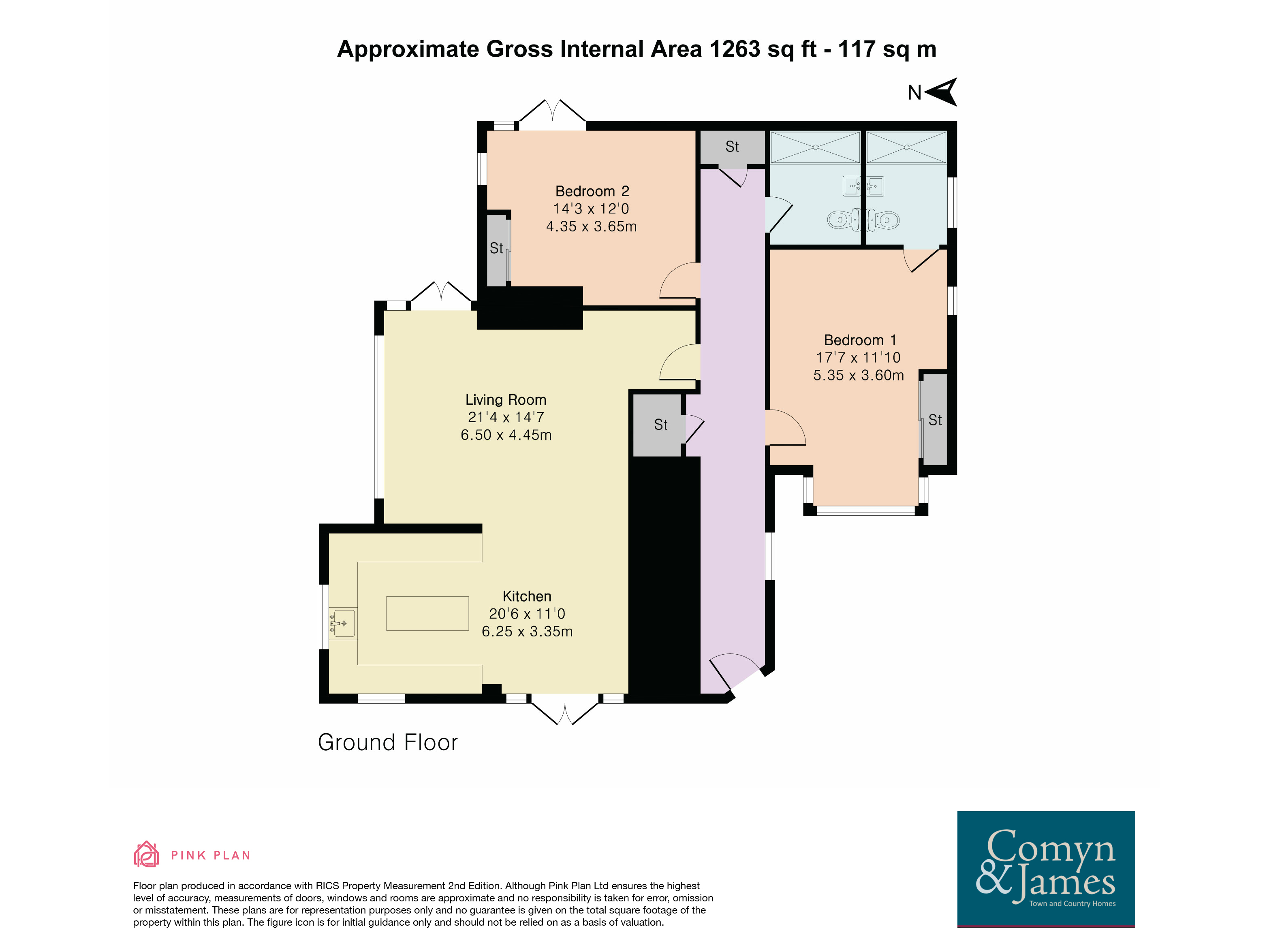 1, Wells Place, Pulborough floorplan