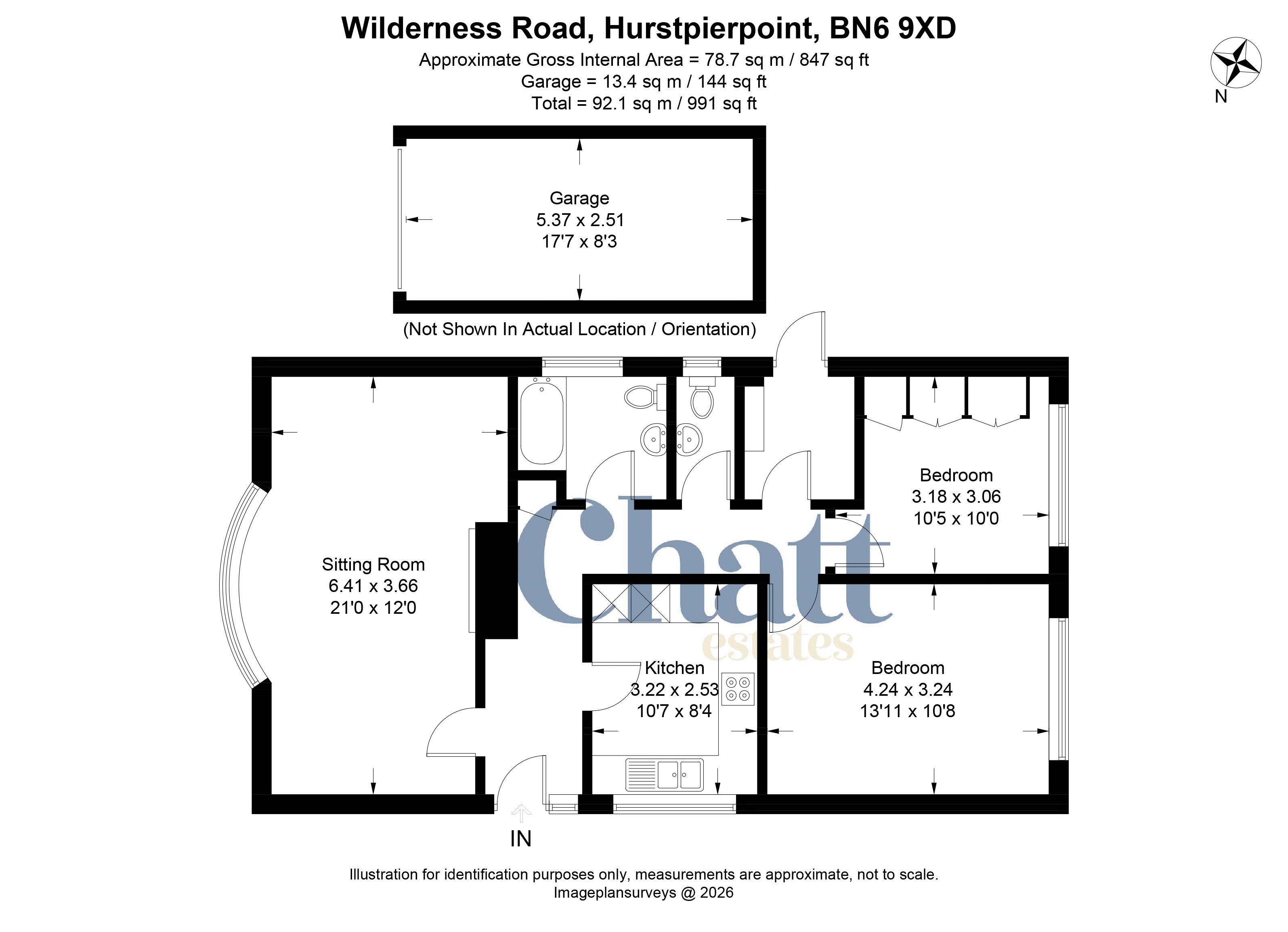 27, Wilderness Road, Hassocks floorplan