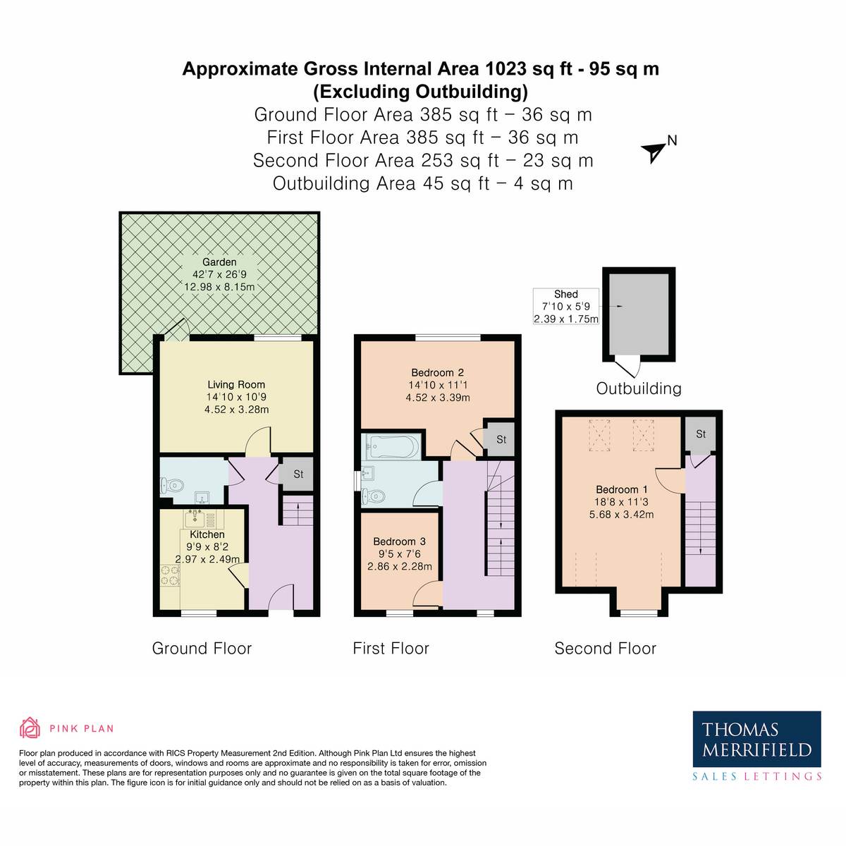37, Candytuft Way, Didcot floorplan