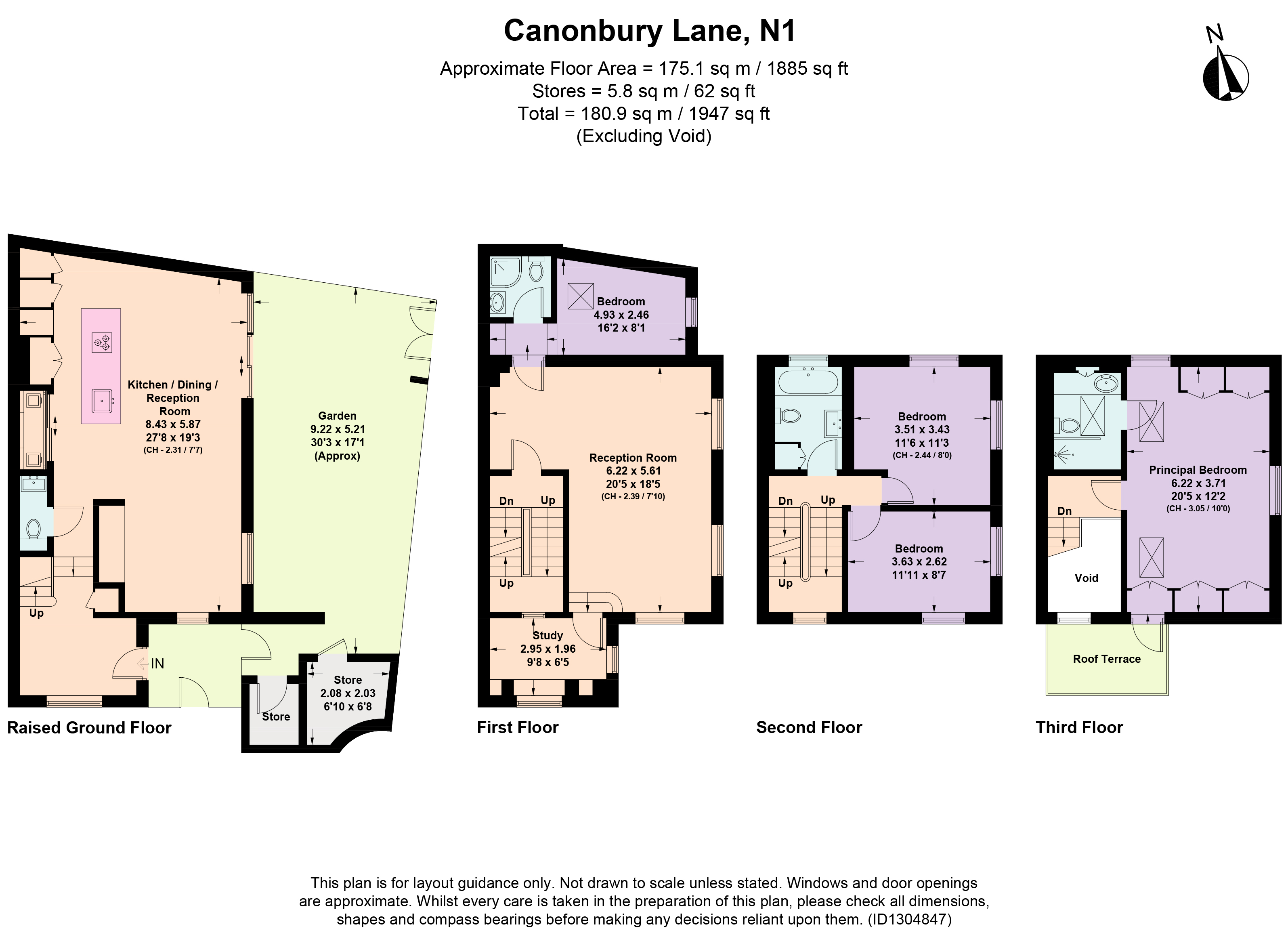 14, Canonbury Lane, London floorplan