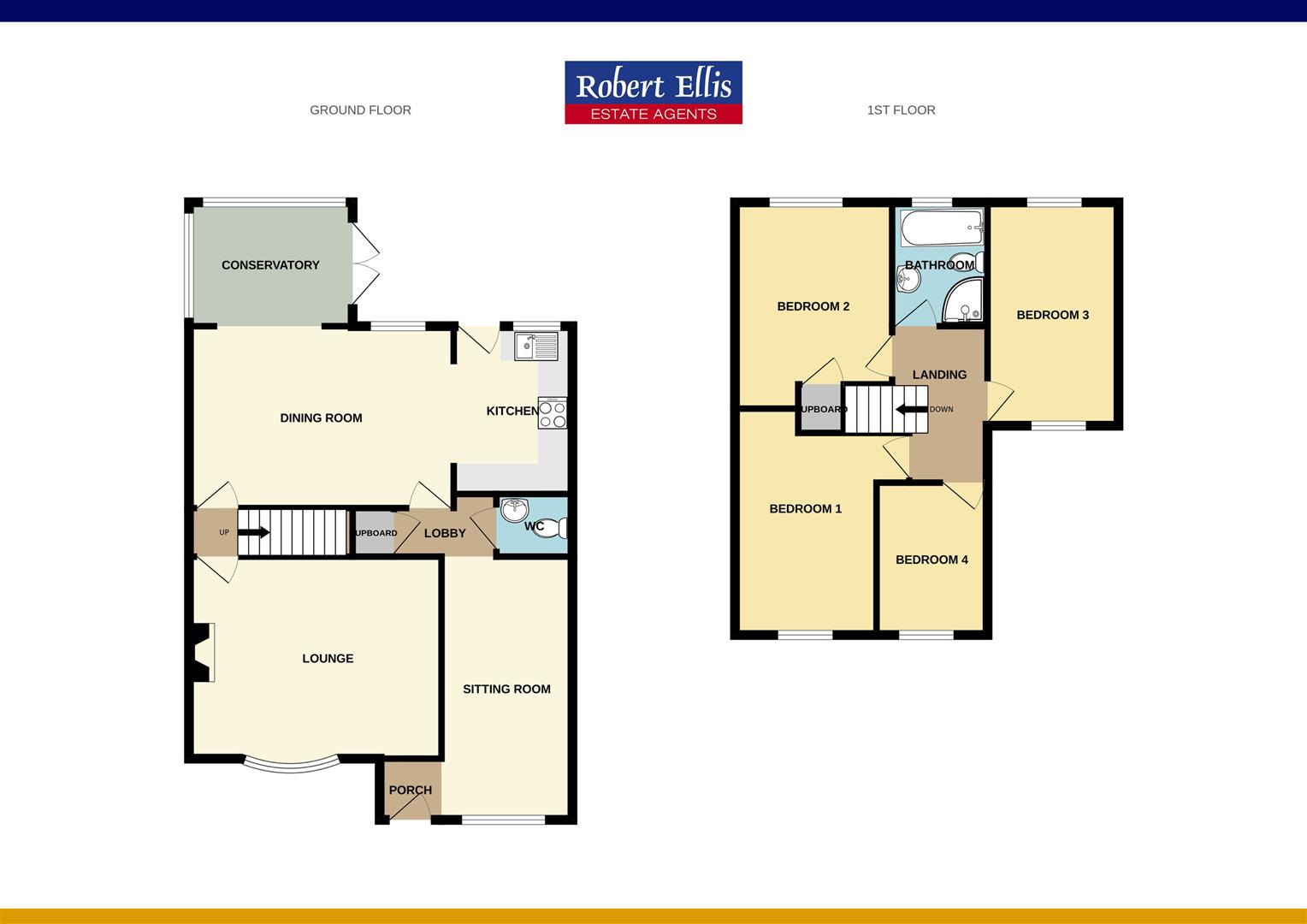 14, Bakewell Road, Nottingham floorplan