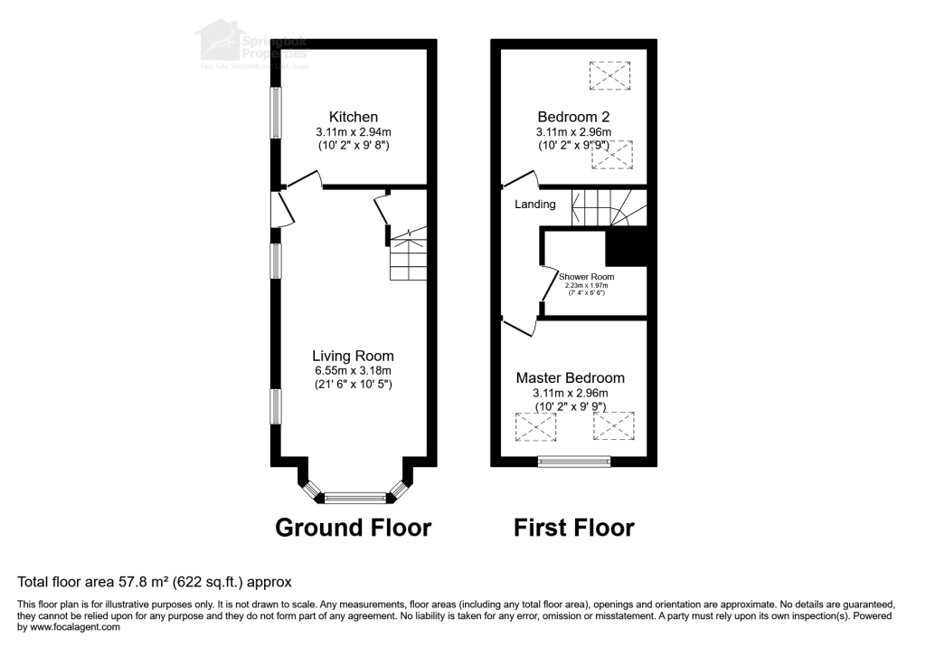 126A, Linaker Street, Southport floorplan
