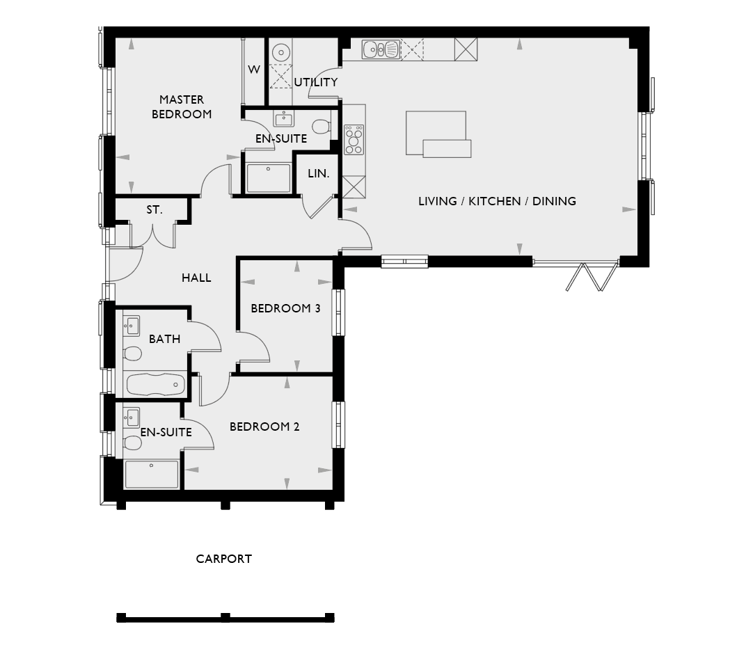 Apple - Plot 4,, Farriers Green, Gillingham floorplan