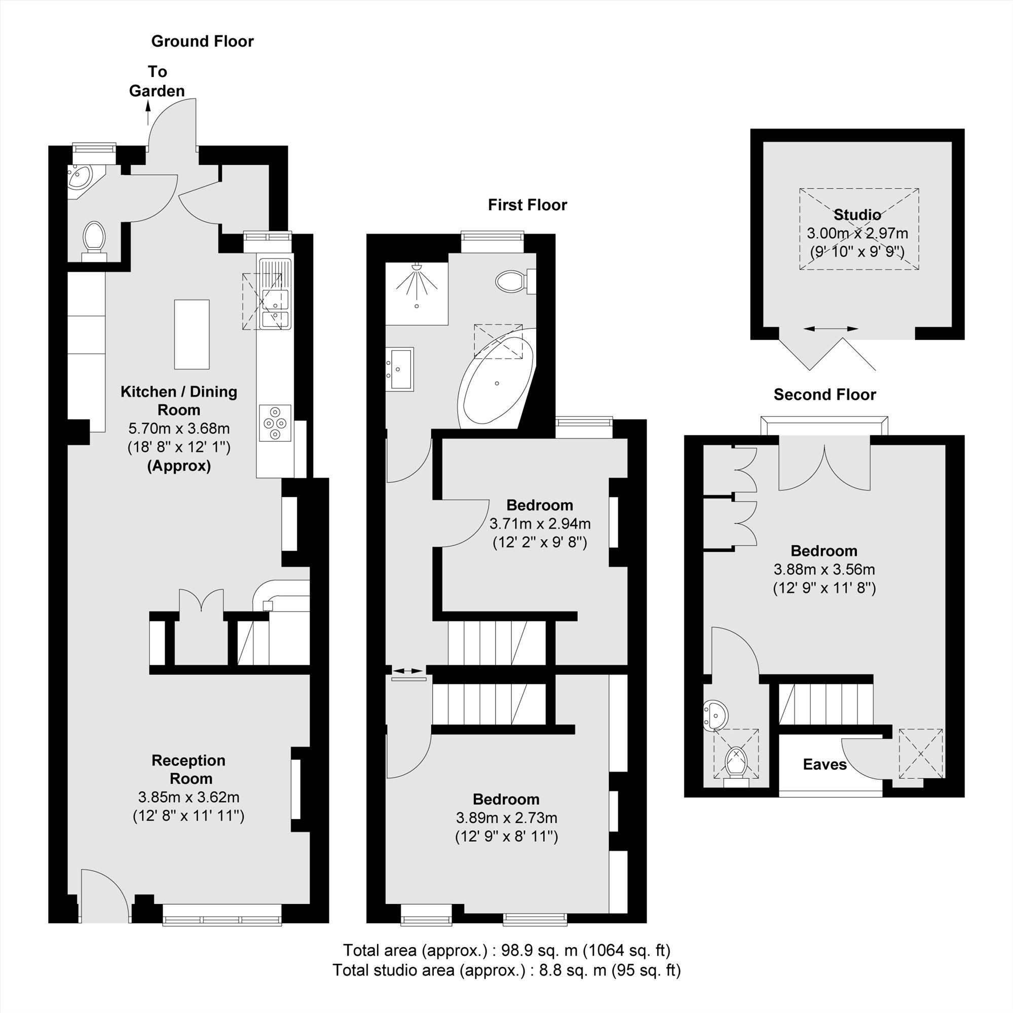 Hichisson Road, London floorplan