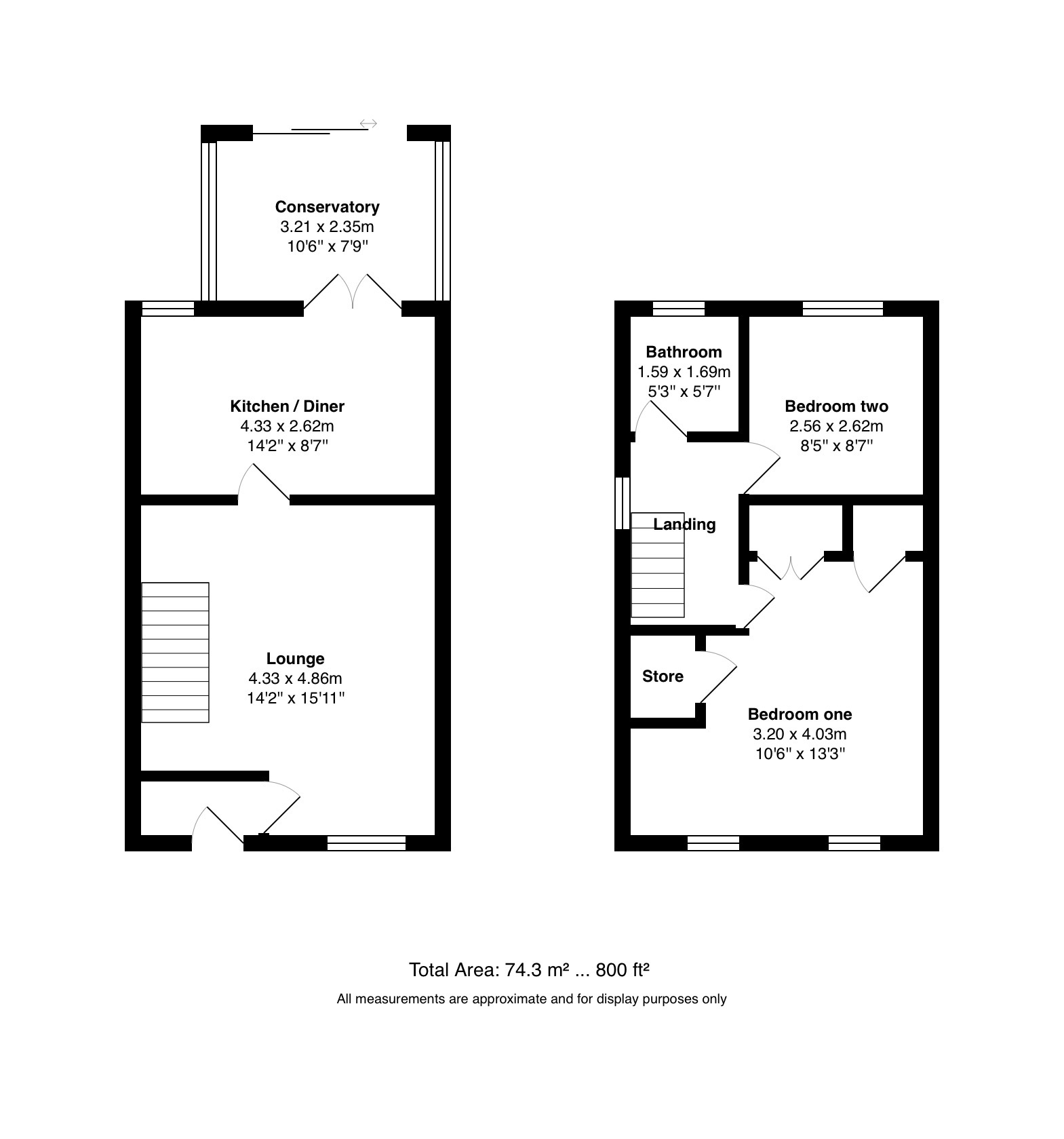 35, Vicarage Lane, Southport floorplan