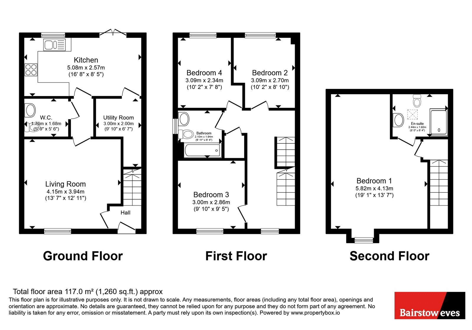 8, Magee Close, Nottinghamshire floorplan