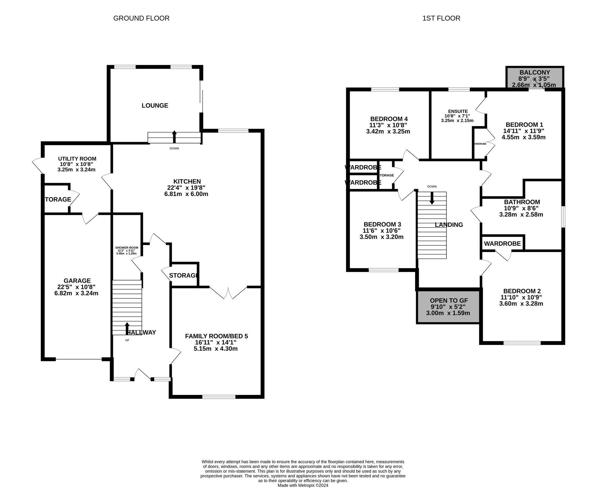 2 Loanside View, Auchterarder floorplan