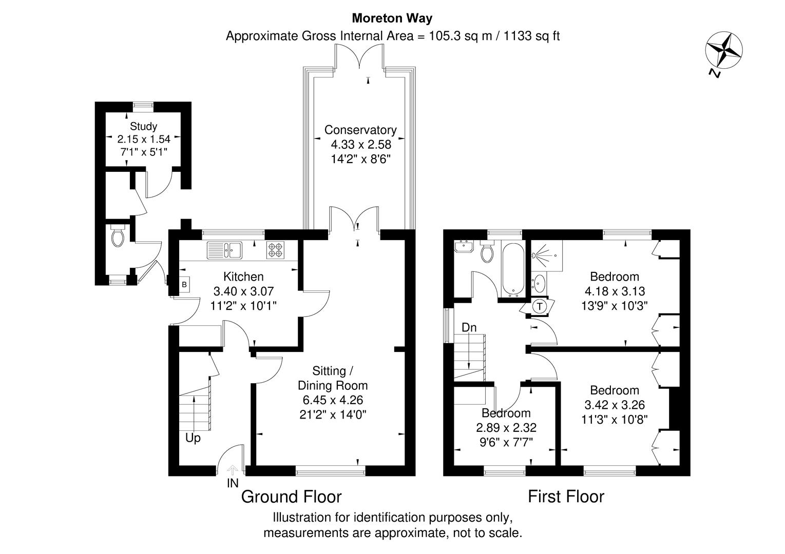 119, Moreton Way, Slough floorplan