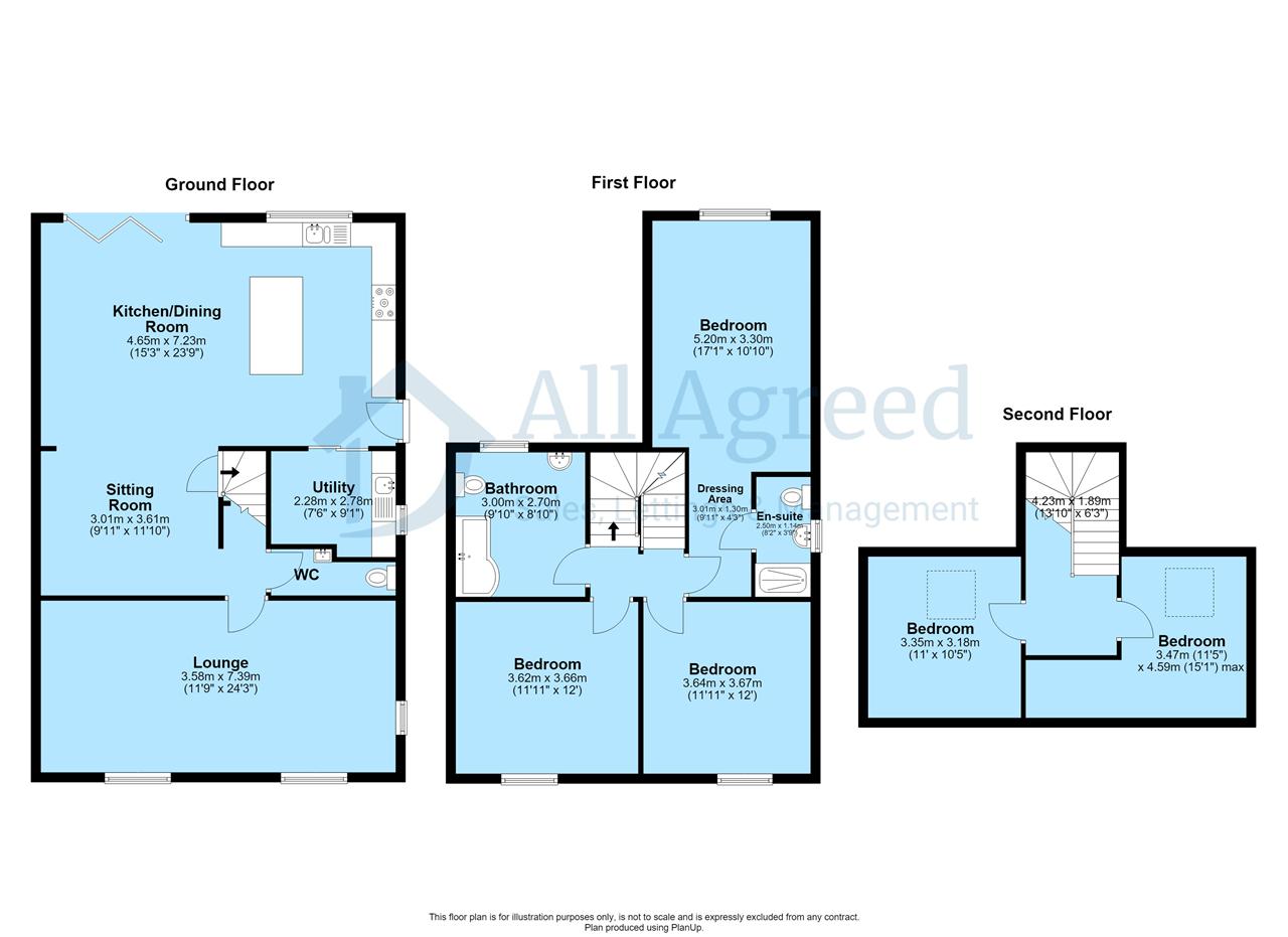 41, Inns Lane, South Wingfield floorplan